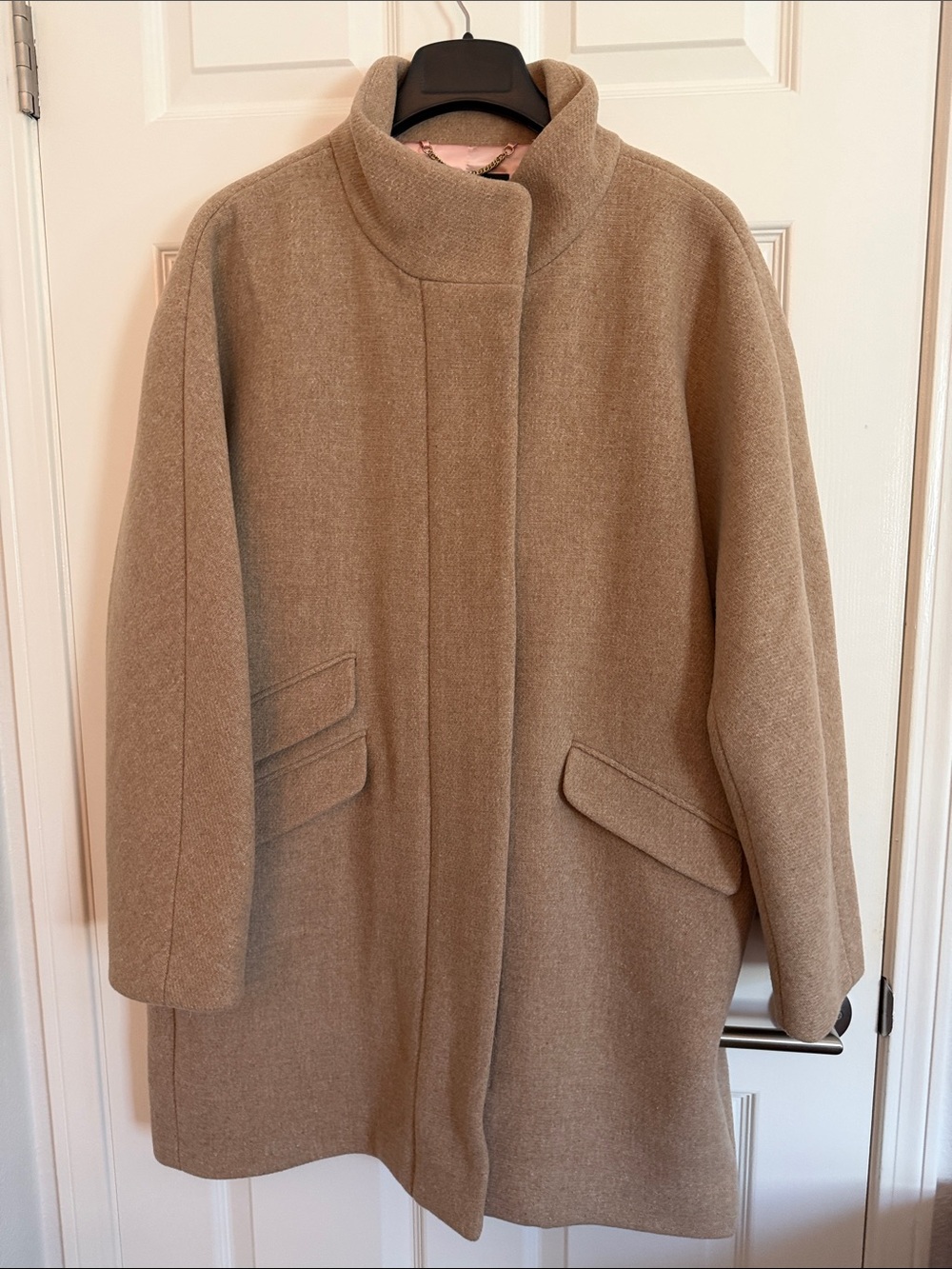 J. Crew Camel-Tone Wool Pea Coat